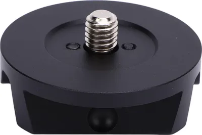Image de Boule télescopique adaptateur de tête alliage d'aluminium appareil photo DSLR connexion socle accessoire astronomique noir