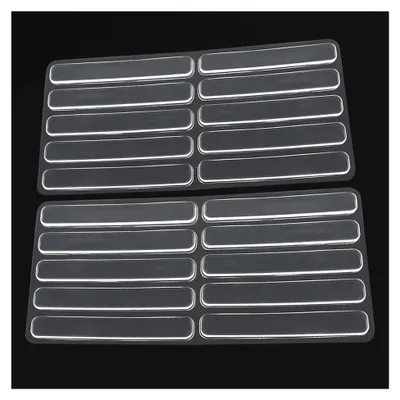 Produktbild von Transparente Gummipuffer Selbstklebend, 20 Stück Elastikpuffer Gummifüße Türstopper Wandpuffer Klebepads Türdämpfer