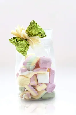 Obrázek produktu pro Celofánové sáčky se čtvercovým dnem, 50 kusů, rozměry 10+6 x 32 cm