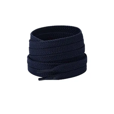 Produktbild von Breite flache Sneaker Schnürsenkel - Breite: 10mm - Schwarz - 130 cm