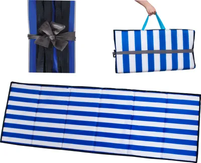 Obrázok produktu pre Plážová podložka Pikniková deka Vodotesná polstrovaná skladacia 10065