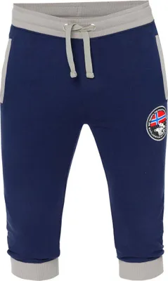 Zdjęcie produktu dla Nebulus spodnie dresowe CAPRI męskie, szorty rekreacyjne, spodnie casual, P4907 - męskie, granatowo-szary, S