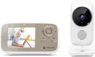 Obrázok produktu pre Motorola VM483 Baby-Videoüberwachung 300 m FHSS Gold - Weiß (760313)