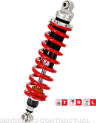 Obrázok produktu pre Zadný mono tlmič série Z456 vhodný pre Yamaha XT 600 Z Tenere (83-91) MZ456-395TRL-02-85