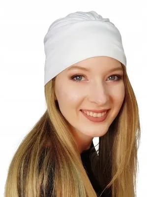 Image de Eva Design Jasmina Turban écru sans motif doux