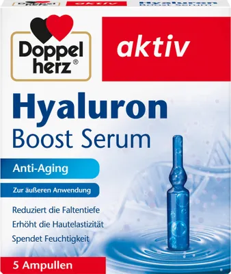 Produktbild von Doppelherz Hyaluron Boost Serum Ampullen (5 er )