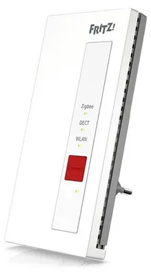 Produktbild von FRITZ! Smart Gateway, Weiß, Tasten, Leistung, WLAN, Ja, Kabellos, Gigabit Ethernet, 128-bit AES