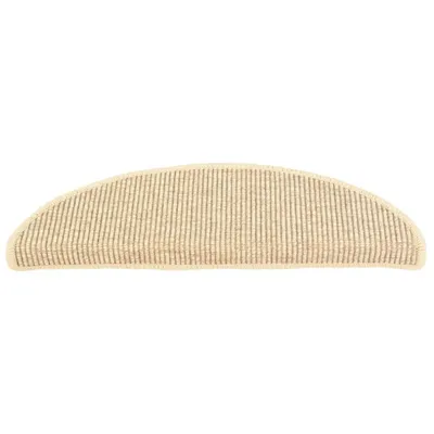 Produktbild von "SALE 2026"Stufenmatten - Beige Stufenmatten 15er-set 56x17x3cm Hellbeige Halbrund Stabli Möbel4919098
