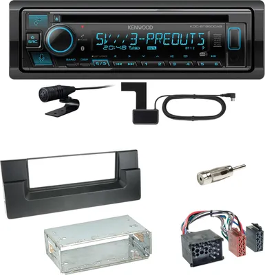 Produktbild von Kenwood KDC-BT960DAB Bluetooth DAB USB Einbauset für BMW 5er E39 bis 09/2000