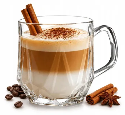 Produktbild von OMAGO Kaffee- & Teeglas 300ml mit Henkel transparent