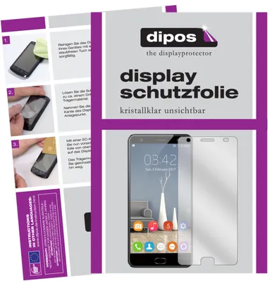 Produktbild von 2x Schutzfolie für Oukitel OK6000 Plus klar Displayschutzfolie Display Schutz