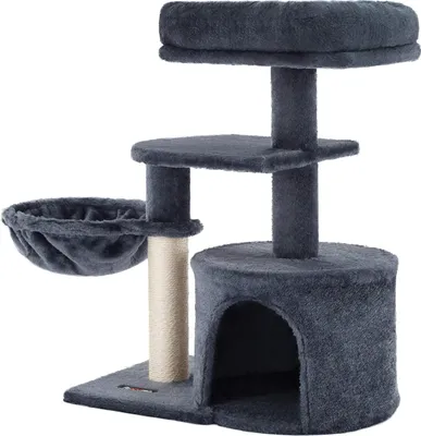 Produktbild von Famanu Kratzbaum – kompakt und stabil – 53 x 33 x 68 cm