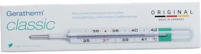 Productafbeelding van Geratherm Thermometer Classic Glas (1 stuk)