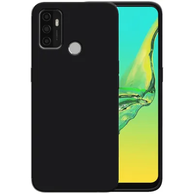 Produktbild von Smartphonics Silikonhülle für OPPO A53 2020 Hülle mit weicher Innenseite - Schwarz