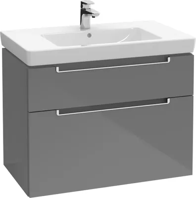 Produktbild von Villeroy & Boch Waschtischunterschrank SUBWAY 2.0 987 x 590 x 449 mm Glossy Grey