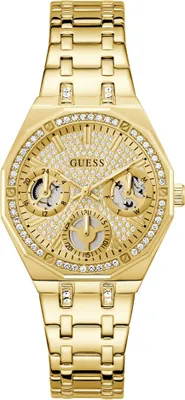 Image de Guess Femmes Montre QUINN GW0988L2 Acier inoxydable or