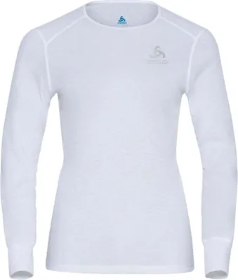 Produktbild von ODLO Shirt Round Colar with Long sleeves ACTIVE WARM ECO WEISS S