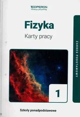 Immagine prodotto di Fizyka Liceum 1 Karty Pracy Zakres Podstawowy Operon