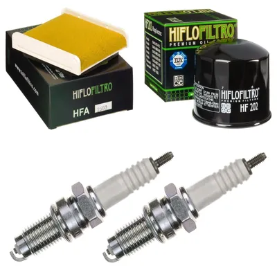 Produktbild von Service-Kit für Kawasaki GPZ 500 S 1987 Luftfilter Ölfilter Zündkerzen von pamoto - Neu