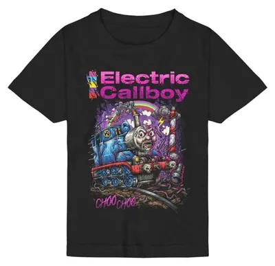 Produktbild von Electric Callboy T-Shirt Uni Choo Choo schwarz 118/128