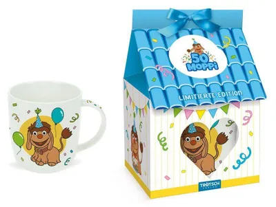Produktbild von TRÖTSCH - Unser Sandmännchen Tasse in Geschenkverpackung Jubiläumstasse Moppi