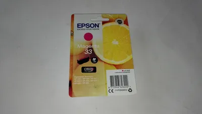 Produktbild von Epson Oranges Singlepack Magenta 33 Claria Premium Ink, Standardertrag, Magenta, Tinte auf Pigmentbasis, 4,5 ml, 1 Stück(e), 300 Seiten