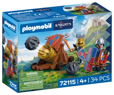 Zdjęcie produktu dla PLAYMOBIL Knights 72115, Akcja/Przygoda, 4 lat(a), Wielobarwny