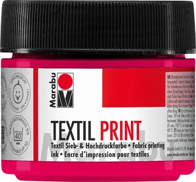 Produktbild von Marabu 17030050914, Magenta, Textilfarbe, 100 ml, 1 Stück(e)