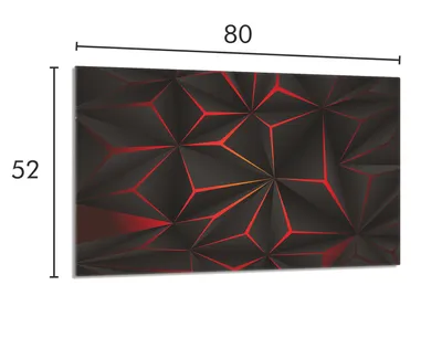 Imagen del producto de Placa de vitrocerámica protectora para cocina, 80x52 cm, con diseño