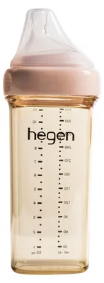 Produktbild von Hegen Babyflasche PPSU – 330 ml – Rosa | Fläschchen