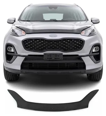 Produktbild von Motorhaube Deflektor Insekten Steinschlagschutz für Kia Sportage 2015-21 Dunkel, KI-generiertes Bild