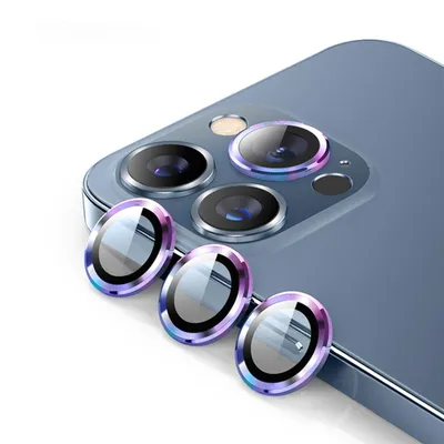 Obrázek produktu pro Pro Apple iPhone 15 Pro / Pro Max Ochranné sklo objektivu fotoaparátu Tvrdé sklo H9 Barevné