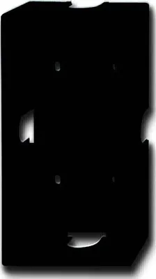 Image de Busch Jaeger 1702-81 Wandplatte/Schalterabdeckung Schwarz (1702-81)