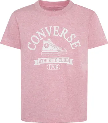 Produktbild von Converse Kids Chuck Taylor Kurzarm-t-shirt Rosa 10-12 Years Rosa 10-12 Years
