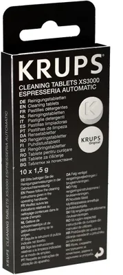 Produktbild von Krups XS3000 Reinigungstabletten für Kaffeevollautomaten Espressomaschinen
