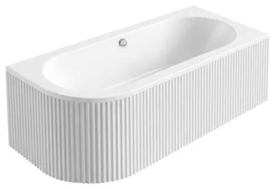 Obrázek produktu pro Rohová Vana Rea Orion Stripe 170 Právo Bílý