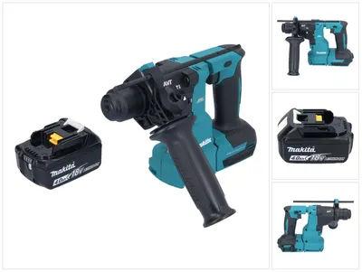 Zdjęcie produktu dla Makita DHR 183 M1 akumulatorowa wiertarko-wkrętarka 18 V 1,7 J SDS plus Brushless + 1x akumulator 4,0 Ah - bez ładowarki