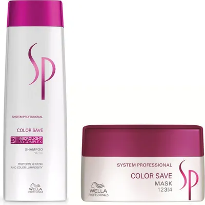 Produktbild von Wella SP Color Save Shampoo 250ml + Mask 200ml