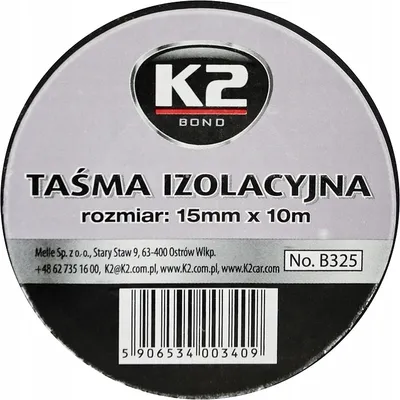 Immagine prodotto di Nastro isolante elettrico in PVC nero, 10 m x 15 mm, 10 pezzi.