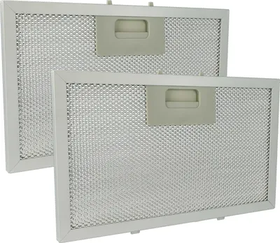 Produktbild von vhbw 2x Filter Metallfettfilter Ersatz für Klarstein 10034877 für Dunstabzugshaube, Aluminium, Aktivkohle