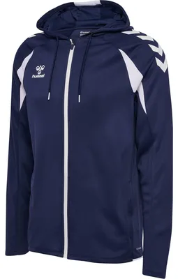 Immagine prodotto di Felpa con cappuccio e zip Hummel Hmlcore 2.0 - blu navy/bianco, taglia: 4XL