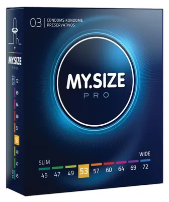 Image de Préservatifs Pro, taille 53, boîte de 3 unités