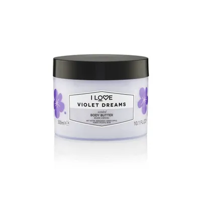 Produktbild von I LOVE Violet Dreams, Butter, Feuchtigkeitsspendend, Nährend, Regenerierend, 300 ml