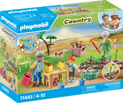 Produktbild von PLAYMOBIL Country 71443 Idyllischer Gemüsegarten bei den Großeltern