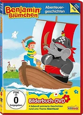Produktbild von Benjamin Blümchen Bilderbuch DVD Abenteuergeschich