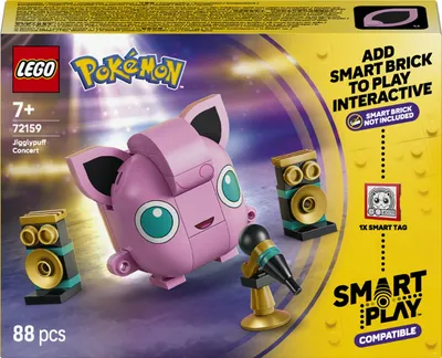 Obrázok produktu pre LEGO SMART PlayTM: Koncert Jigglypuff, Stavebnica, 7 rok / roky, Plast, 88 kusov, 142 g