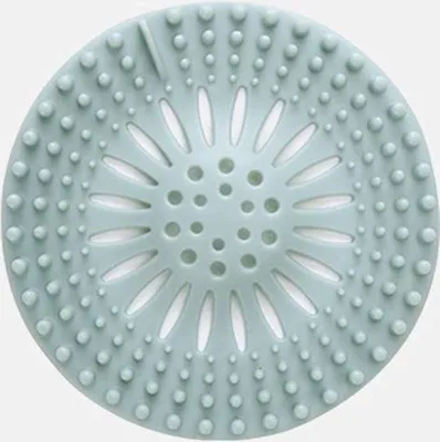 Immagine prodotto di Go Go Gadget – Tappo in silicone per scarichi da cucina e bagno | Anti-capelli | Anti-intasamento | Disottatore | Griglia per lavandini | Azzurro chiaro