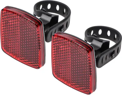 Produktbild von 2x Reflektor Büchel Z-Flex EVO Rückstrahler Sattelstütze Universell