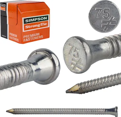 Productafbeelding van Simpson Strong-Tie schroefanker type CNA4,0X75, diameter 4 mm, lengte 75 mm, verzinkt - CNA4,0X75