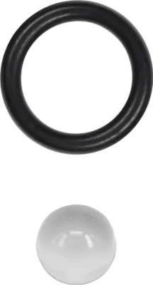 Image de SW-K kit d'entretien joint + bille en verre pour la soupape de crema du groupe d'infusion pour convient à Saeco Spidem Miele Gaggia Krups Solis Bosch Tchibo König Rotel Set-7 | SUP HD RI Royal Magic Stratos Aulika Incanto Vienna Trevi Chiara Villa Divina Syncrony Titanium TX550 TAA TCB CVA 620 640 645 Arte Conforta Palatino 905 TC 55001 /02 Solitaire TKA 5501 /02 SOLIS Master 4000 / 5000 Palazzo